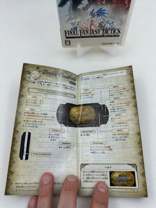 Final Fantasy Tactics The War of The Lions PSP CIB