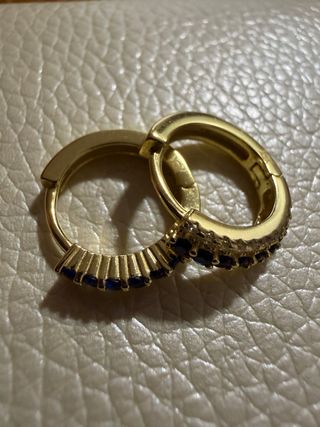 Pendientes Malizzia Plata bañada en oro