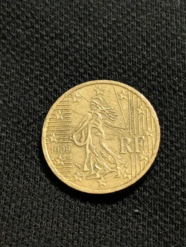 Moneda 50 céntimos 1999 RF