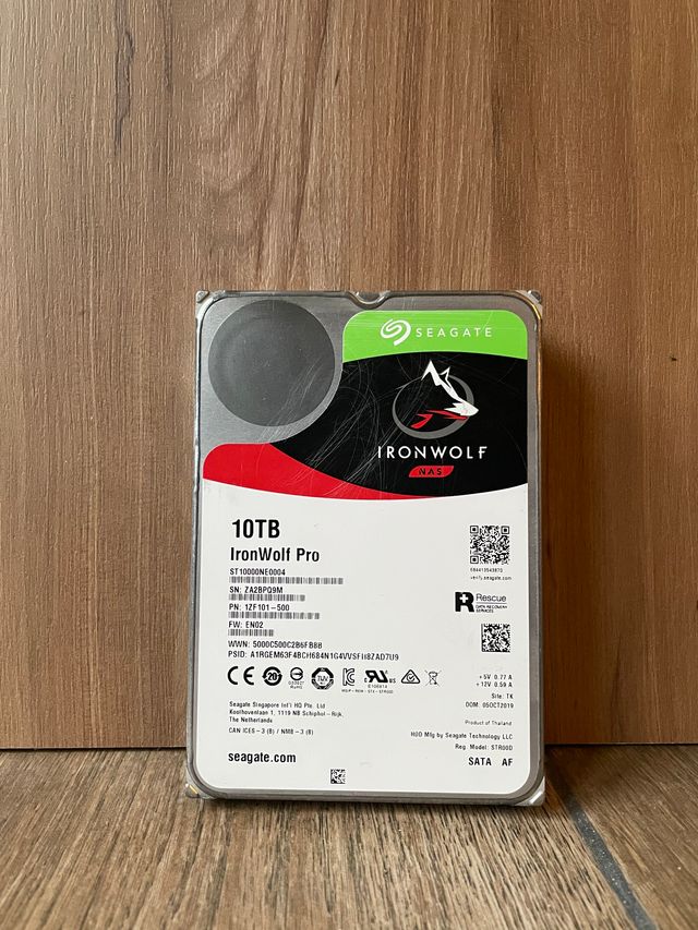 Disco Duro Seagate IronWolf PRO 10TB