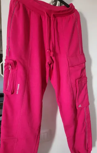 Pantalon Adidas Cargo Sweatpants fucsia