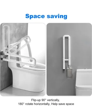 Maniglione disabili metallo e plastica