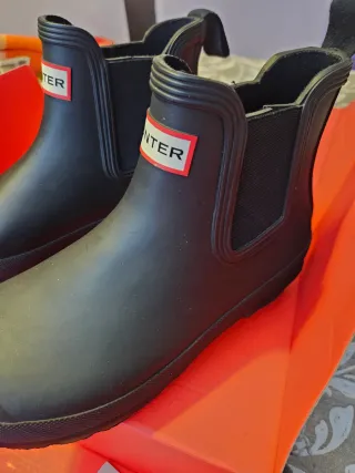 Botines Chelsea Hunter negros 38