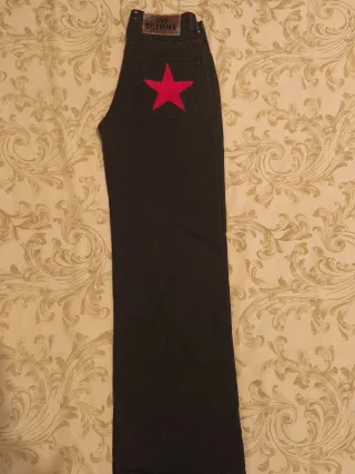 Pantalón vaquero One Dilemma estrellas rosas