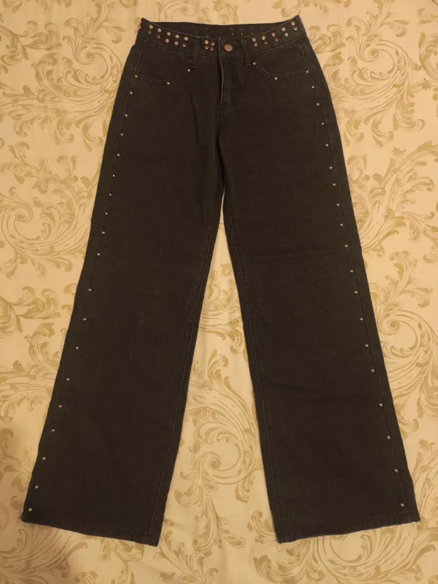 Pantalón vaquero One Dilemma estrellas rosas