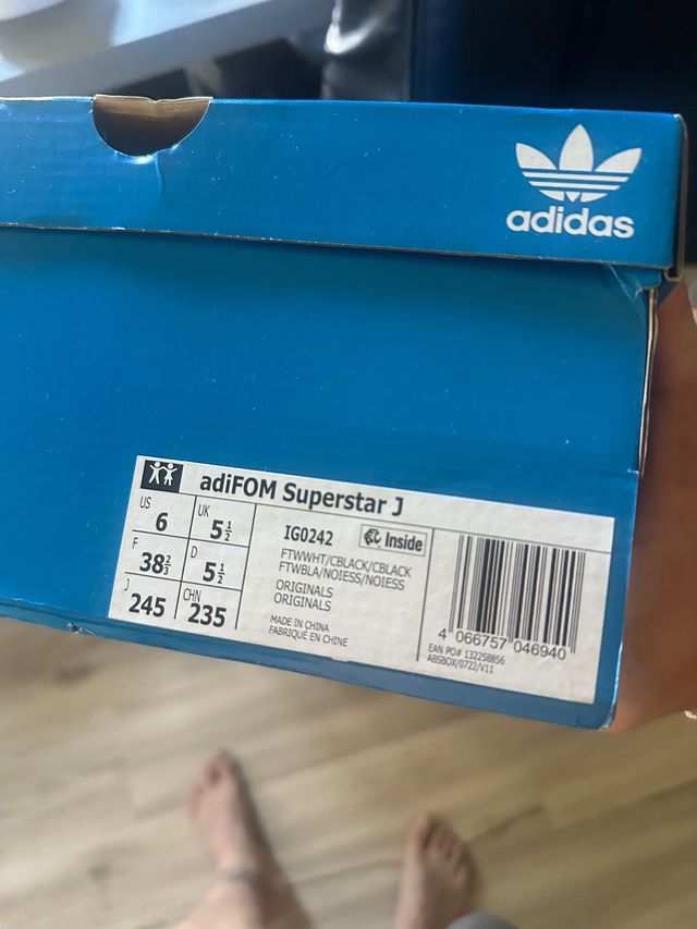 Adidas AdiFOM Superstar Talla 38