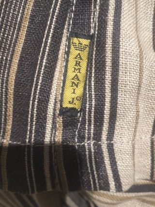 Chaqueta Armani Jeans Rayas Vintage