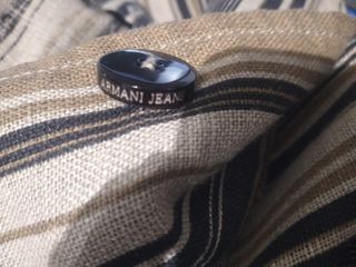 Chaqueta Armani Jeans Rayas Vintage