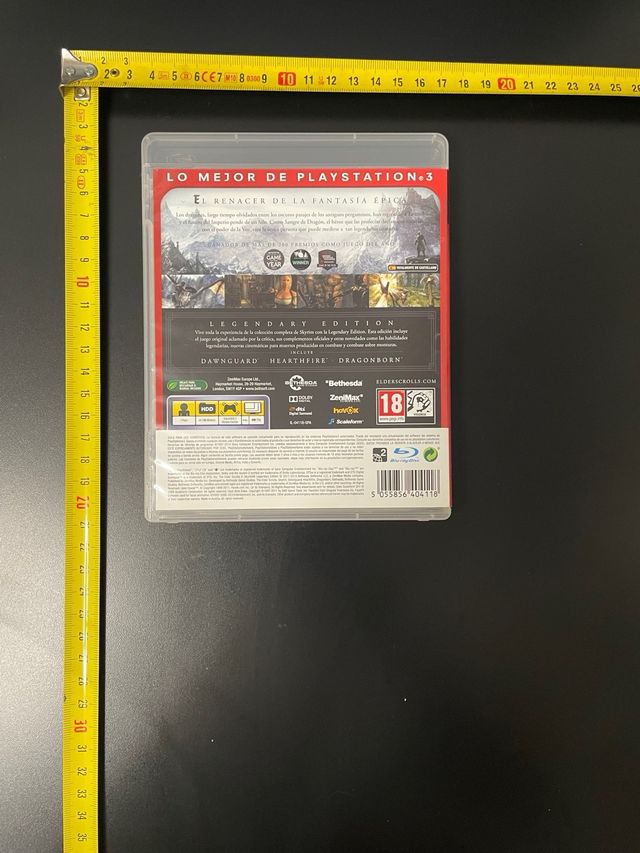 PS3 The Elder Scrolls V Skyrim Legendary Edition