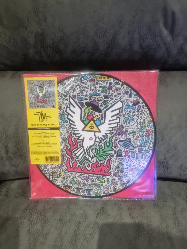 Vinilo Firmado Viva Suecia - Edición Limitada