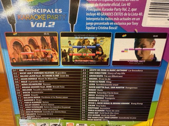 Karaoke 40 Principales Vol.2 PS3