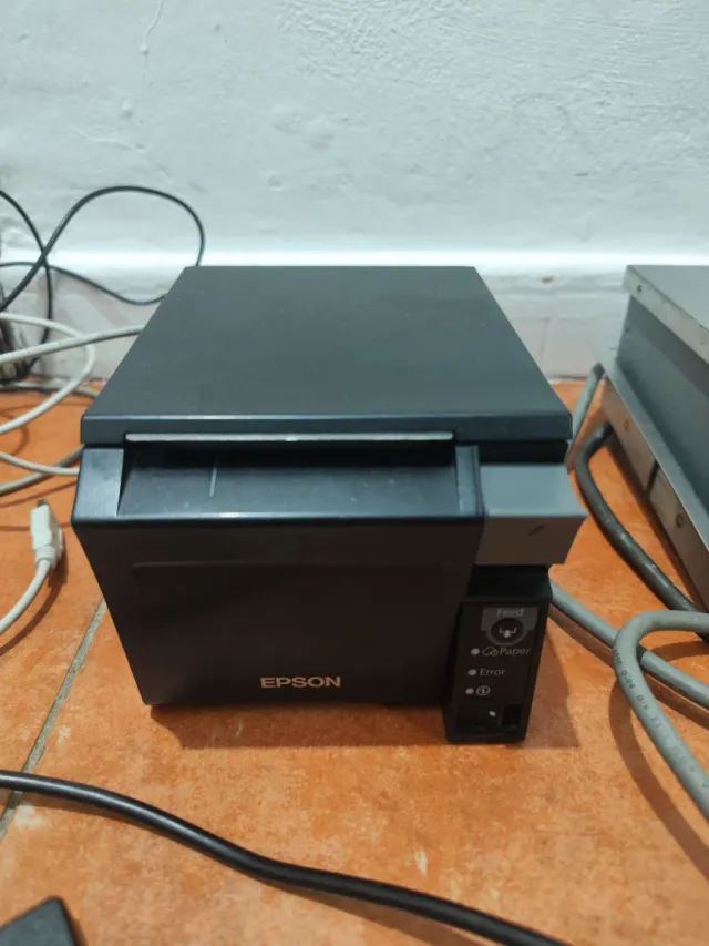 Kit lectores códigos de barras e impresora