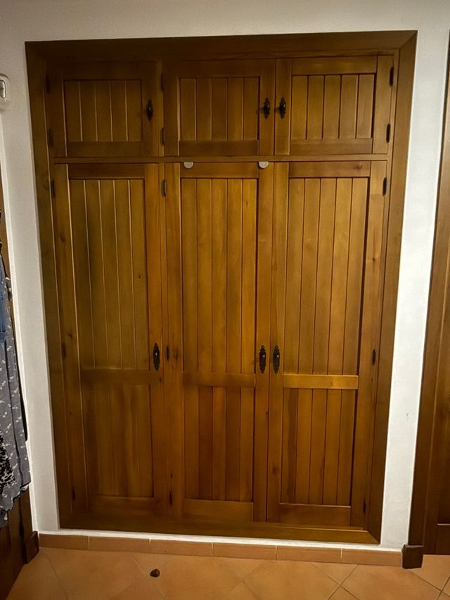 Puertas de armario de madera