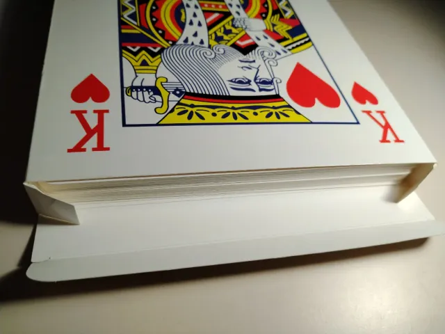 Baraja Cartas Póker Gigante