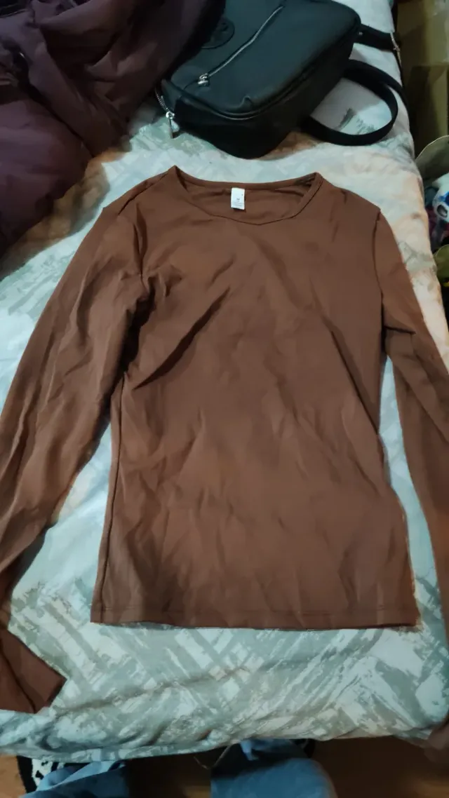 Camiseta manga larga mujer