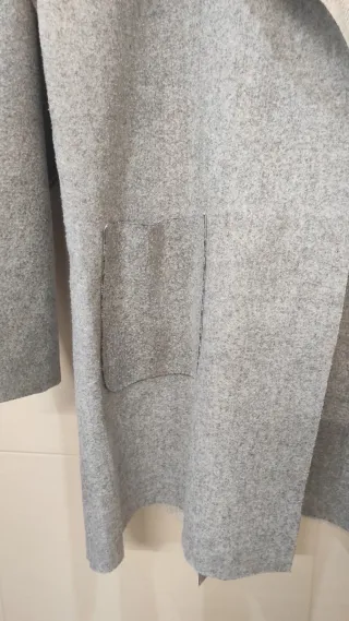 Chaqueta Reversible Mujer TU Gris Talla Única