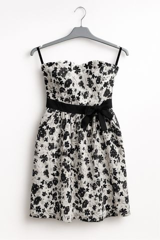 Vestido mini cóctel flores