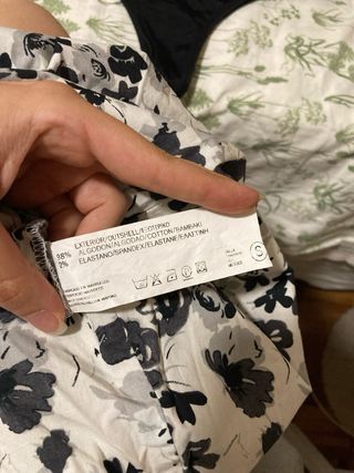 Vestido mini cóctel flores