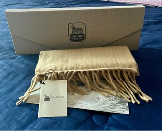 Sciarpa Colombo Cashmere Beige