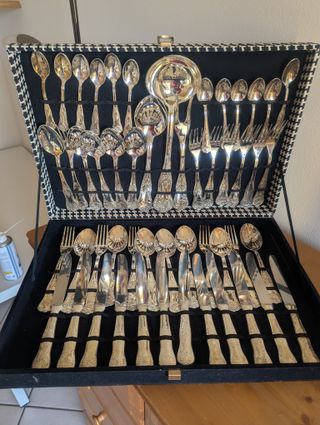 Servizio Posate Argento 60 Pezzi