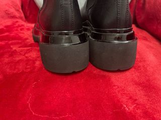 Inuovo Anfibi N 38 Nero nuovi  Pelle