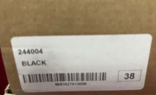 Inuovo Anfibi N 38 Nero nuovi  Pelle