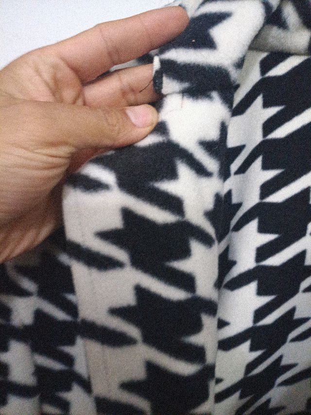 Sobretodo geométrico invierno talla G