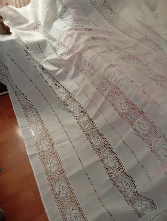 Cortina moderna com fio e entredoses