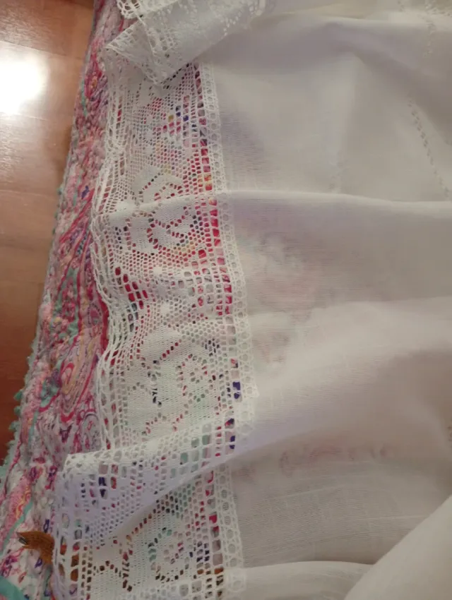 Cortina moderna com fio e entredoses