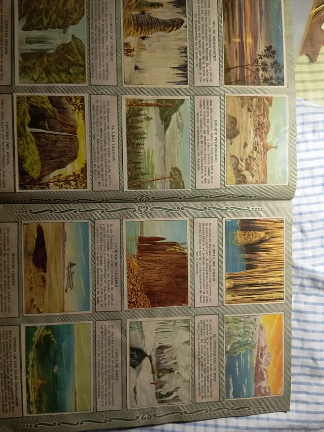 Álbum de Cromos Maravillas del Mundo