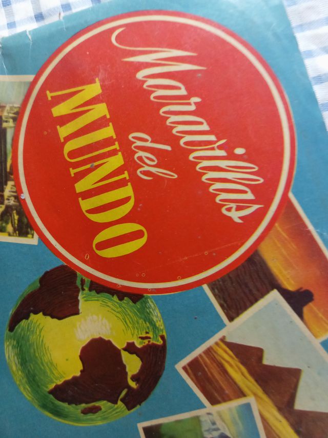 Álbum de Cromos Maravillas del Mundo