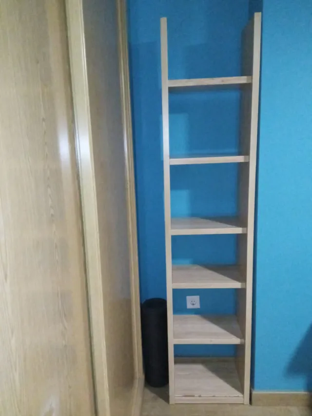 Estantería de pino 6 baldas