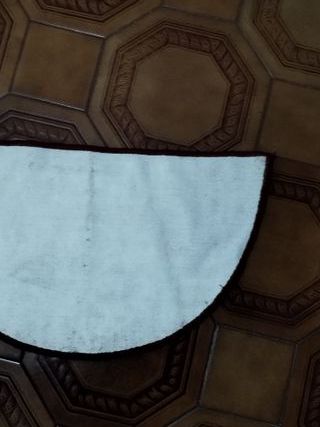 Tappeto Merry Christmas rosso