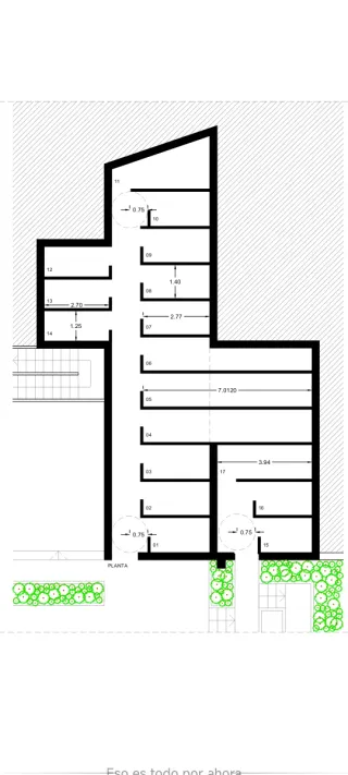 Local comercial, con proyecto para trasteros