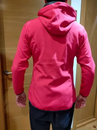 Chaqueta deportiva de chica, tacto neopreno