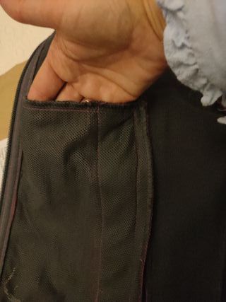 Chaqueta deportiva de chica, tacto neopreno