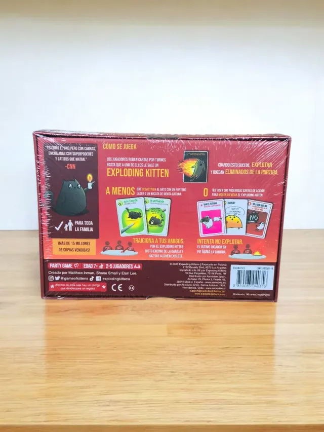 Exploding Kittens Juego de Cartas