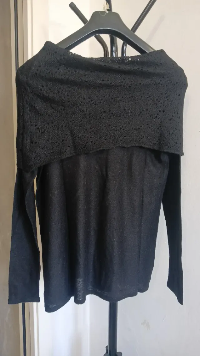 Maglietta donna nera