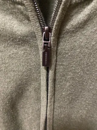 Chaqueta Cortefiel Verde Oliva Cremallera