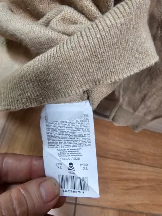 Chaleco Scalpers Beige Talla XL