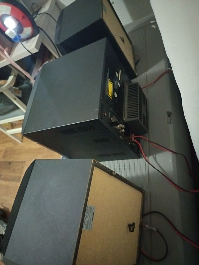 Cadena de música JVC (no funciona cassette)