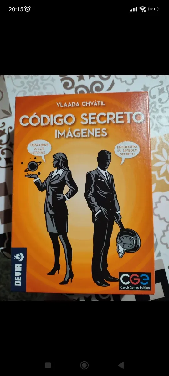 Juego de mesa Código Secreto Imágenes