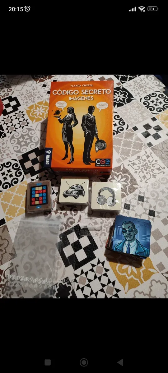 Juego de mesa Código Secreto Imágenes