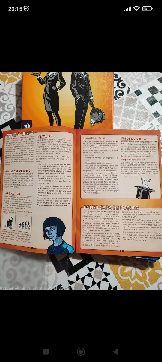 Juego de mesa Código Secreto Imágenes