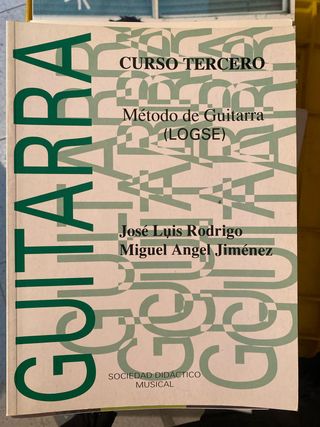 Método de Guitarra Curso Tercero LOGSE