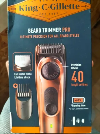 Máquina de barbear King C. Gillette PRO