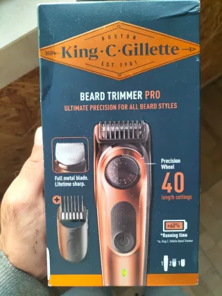 Máquina de barbear King C. Gillette PRO