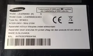 BN44-00167A Scheda Alimentazione TV