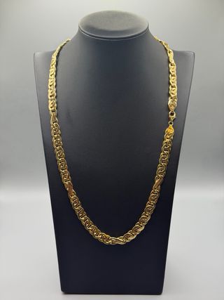 Ref293 Cadena de oro de 18k diseño exclusivo