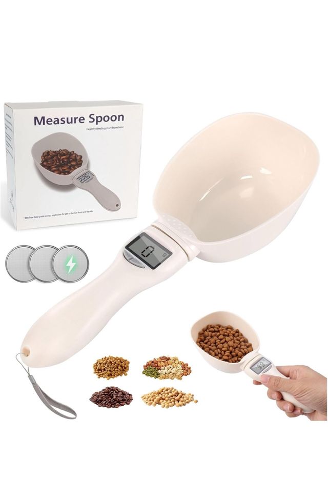 Báscula Cuchara Digital Alimentos Mascotas